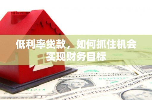 贺兰低利率贷款，如何抓住机会实现财务目标
