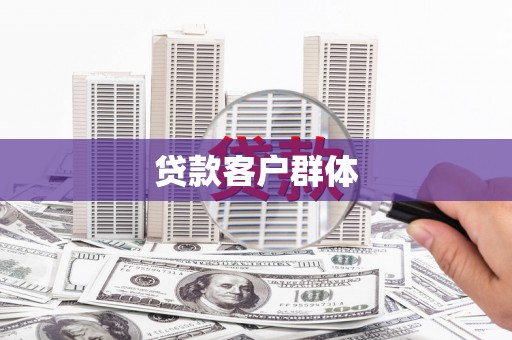 贺兰贷款客户群体