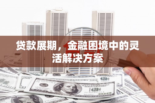 贺兰贷款展期，金融困境中的灵活解决方案