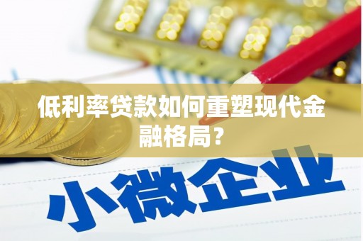 贺兰低利率贷款如何重塑现代金融格局？