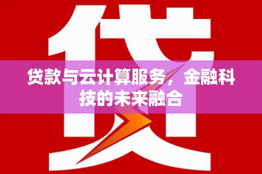 贺兰贷款与云计算服务，金融科技的未来融合