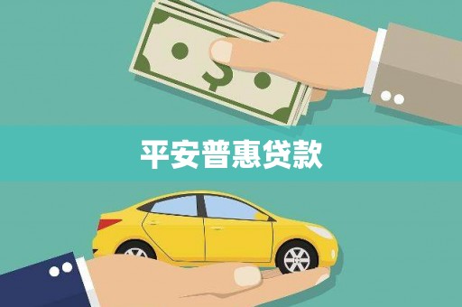 贺兰平安普惠贷款