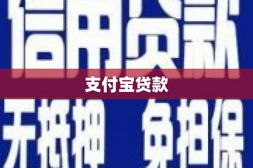 贺兰支付宝贷款