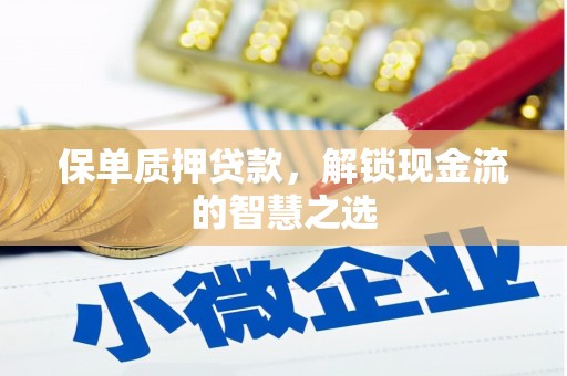 贺兰保单质押贷款，解锁现金流的智慧之选