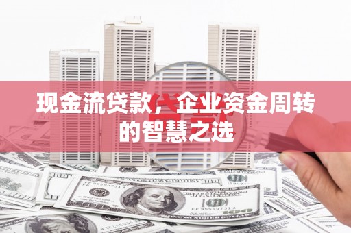 贺兰现金流贷款，企业资金周转的智慧之选