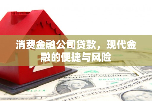贺兰消费金融公司贷款，现代金融的便捷与风险